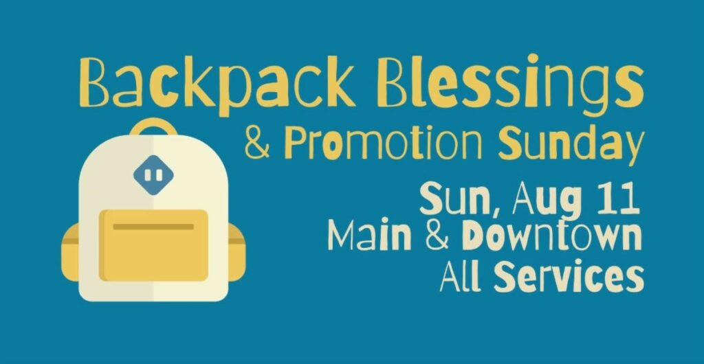 BackPack Blessings