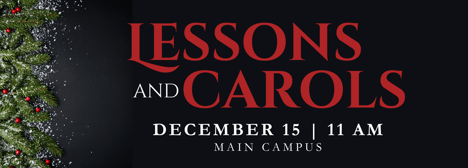 Lessons and Carols Christmas 2024 Short Slides