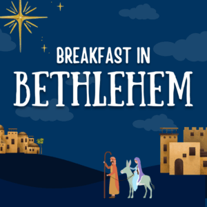 Breakfast in Bethlehem square