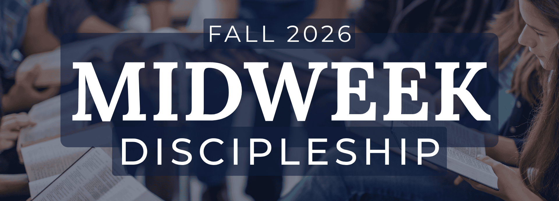 Fall 2026 Midweek form header