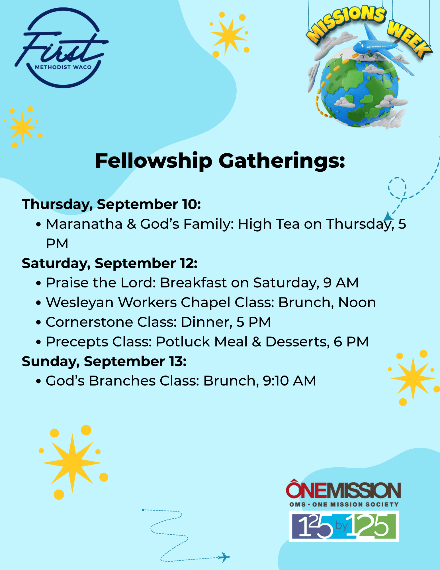 Fellowship Gatherings