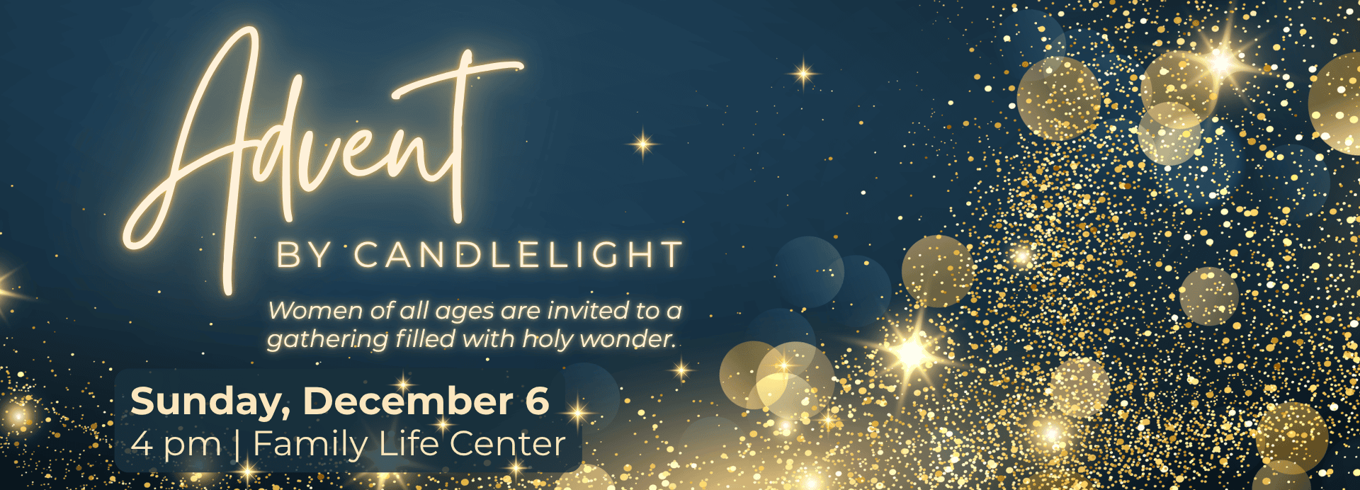 Advent by candlelight news
